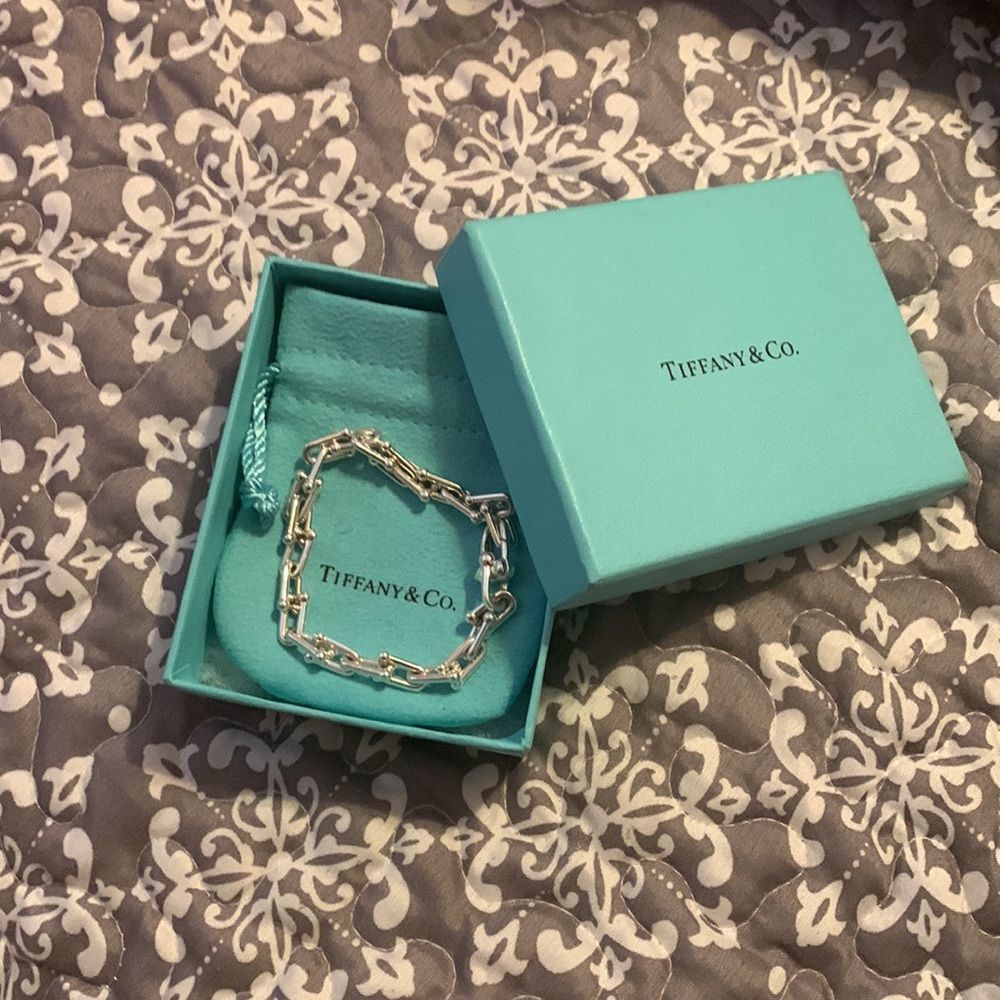 *SOLD* Tiffany HardWear Link Bracelet in Silver, Medium